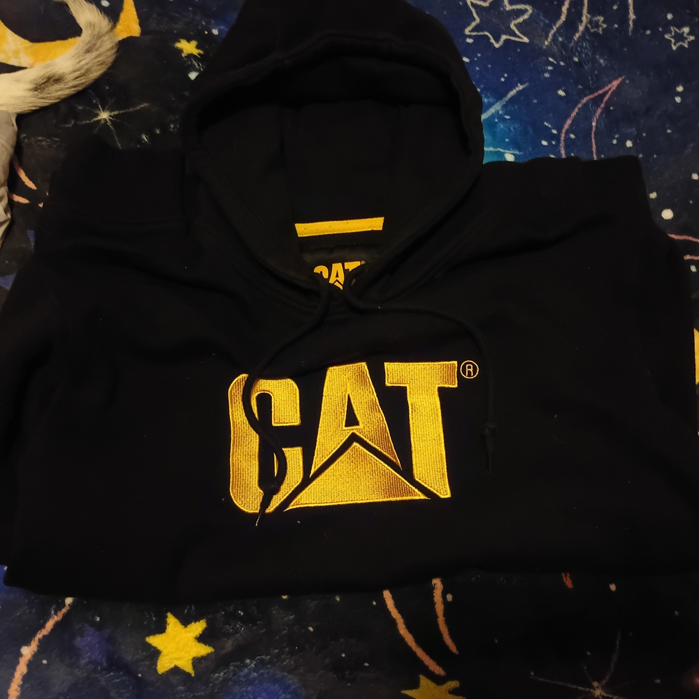 Black and Gold Men's Hoodie